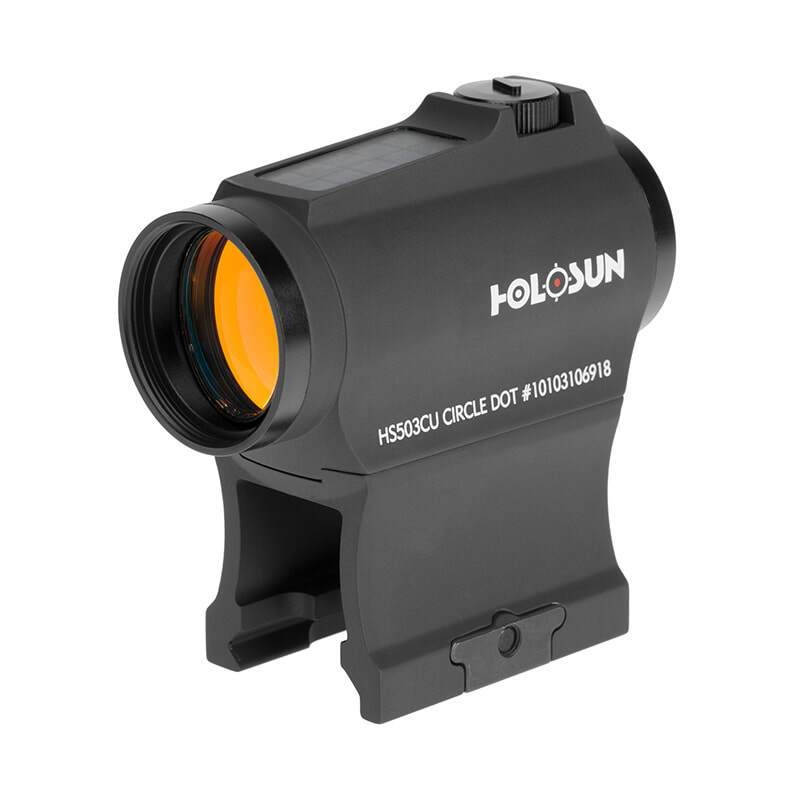 HOLOSUN HS503CU Paralow Red Dot Sight 1X 2 MOA Dot & 65 MOA Circle