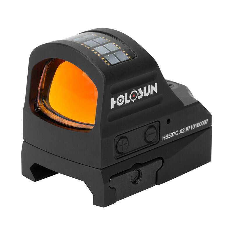 Holosun HS507C-X2 Multi-Reticle Circle Dot Open Reflex Sight for Pistol