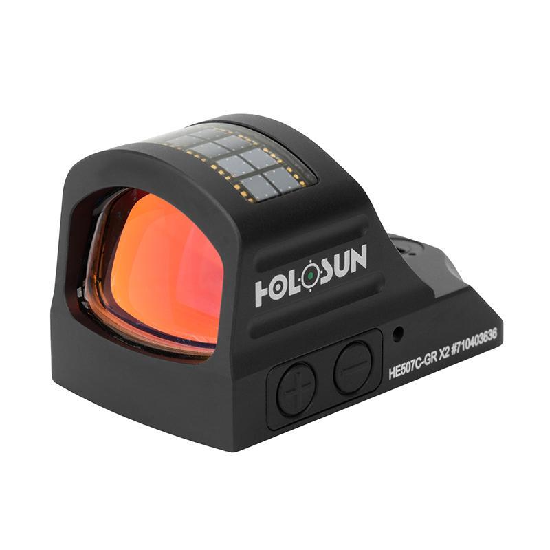 Holosun HE507C-GR X2 Elite Dual Power Micro Green Dot Sight for Pistol