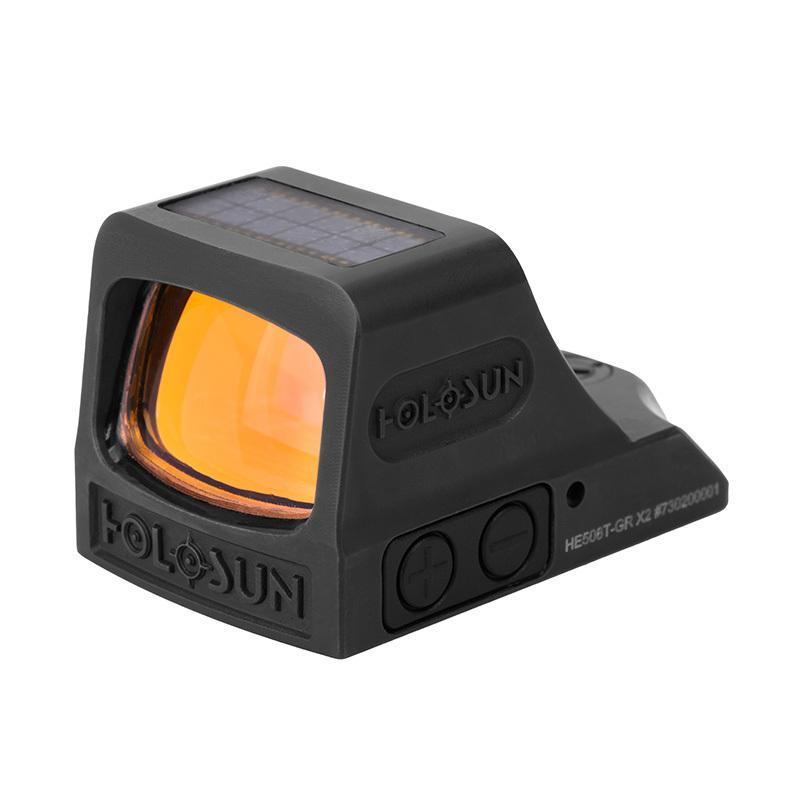 Holosun HE508T-GR X2 Elite Dual Power Titanium Pistol Sight with Green Reticles